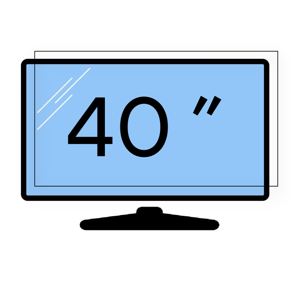 محافظ صفحه تلویزیون 40 اینچ